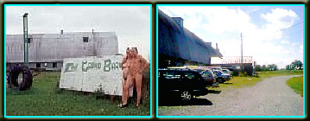 Peter&Souz and the front gate of TGB