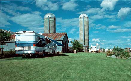 Trailers, campers, up to full size RV's are all welcomed at the grand barn